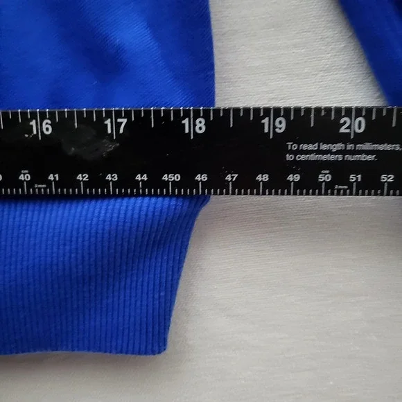 Adidas Originals Men M Blue Firebird Track Jacket Full Zip Trefoil 3-Stripe Logo - Picture 8 of 8